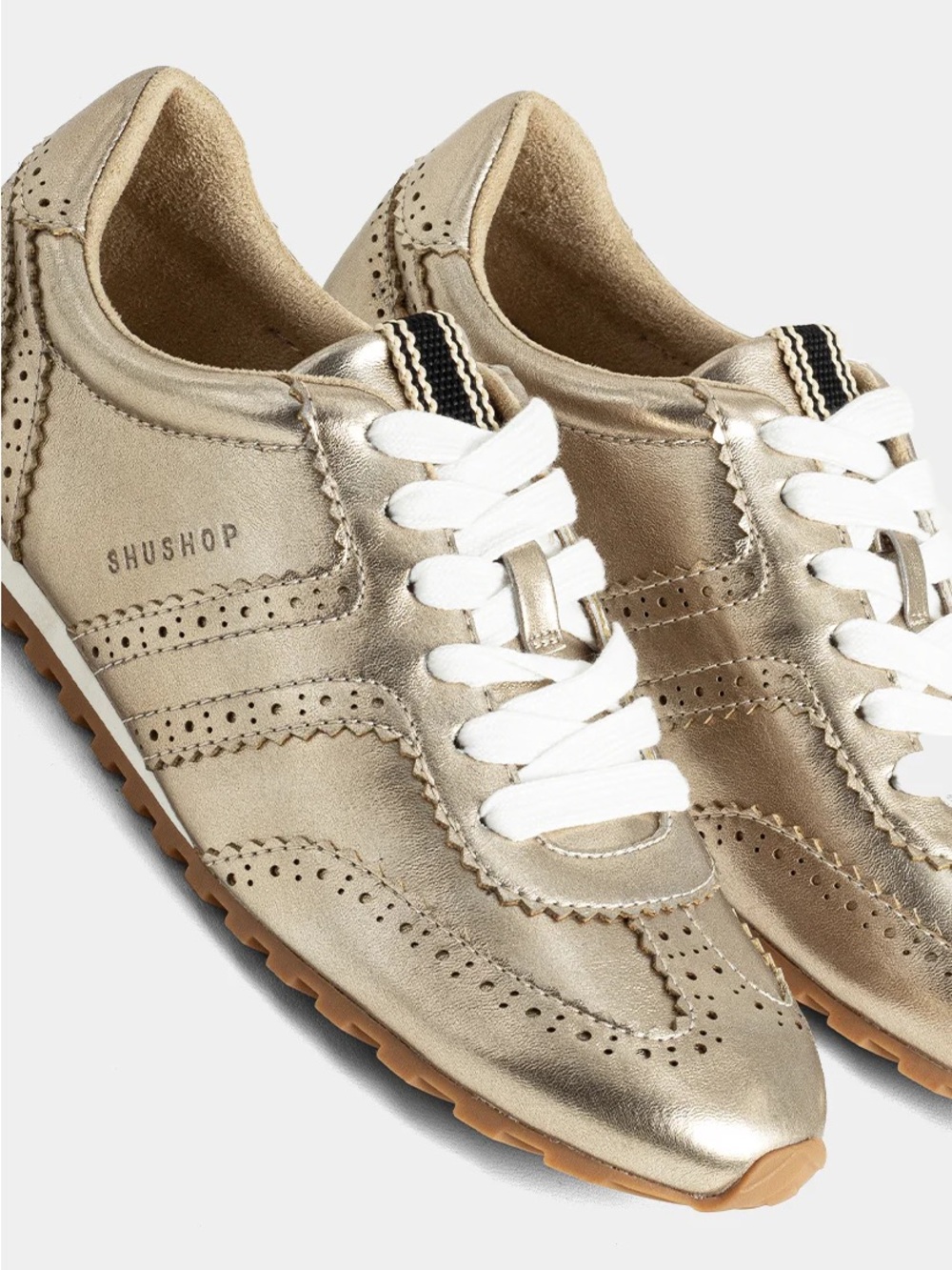 ShuShop Penelope Gold Women's Sneakers